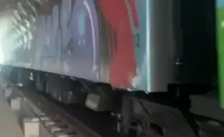 Граффити исчезли: кто стер искусство с вагонов LRT?