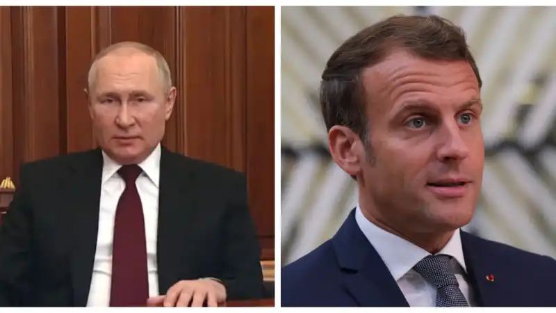 Звонок из прошлого: Путин и Макрон вновь на связи после долгого молчания Актобе