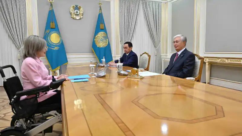 Токаев принял представителя уполномоченного по правам человека в Астане Баян Жалмаганбетову Актобе