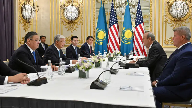 Президент Казахстана Касым-Жомарт Токаев встретился с главой Cerberus Capital Management в Нью-Йорке для обсуждения инвестиций и технологий искусственного интеллекта. Актобе