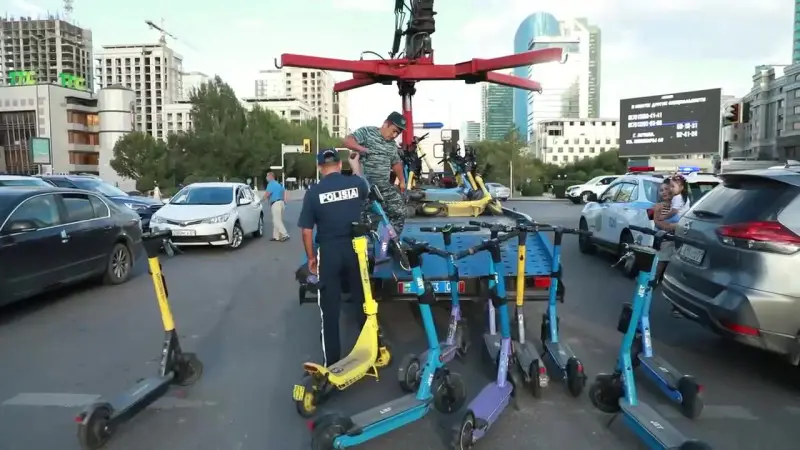 Астана: Электросамокаты на тротуарах — новые жертвы городской экосистемы Актобе