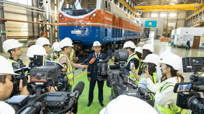 Локомотивы будущего: КТЖ и Wabtec представляют новшества в Астане Актобе