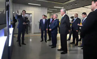 Король Иордании и Президент Казахстана посетили Astana Hub и центр AlemAI
