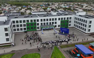 В Семее открыта новая школа на 600 мест в поселке Водный