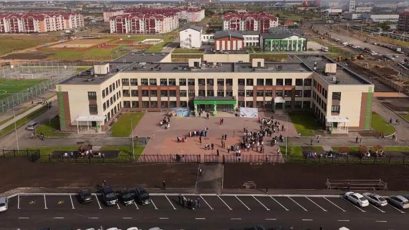 В Петропавловске открыта новая школа на 600 мест в рамках проекта "Келешек мектептері" Актобе