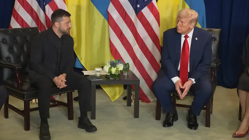 Зеленский обратился к Трампу с просьбой о ракетах Tomahawk для Украины Актобе