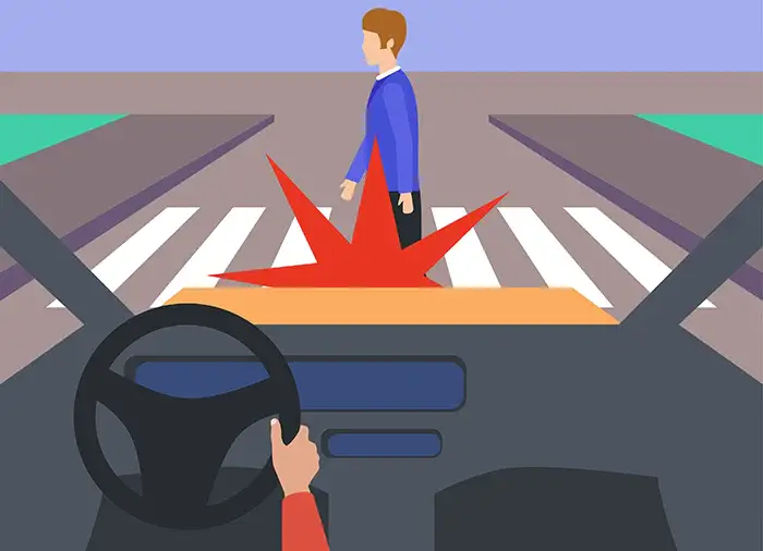 В Актобе Chevrolet сбил подростка и врезался в три автомобиля Актобе