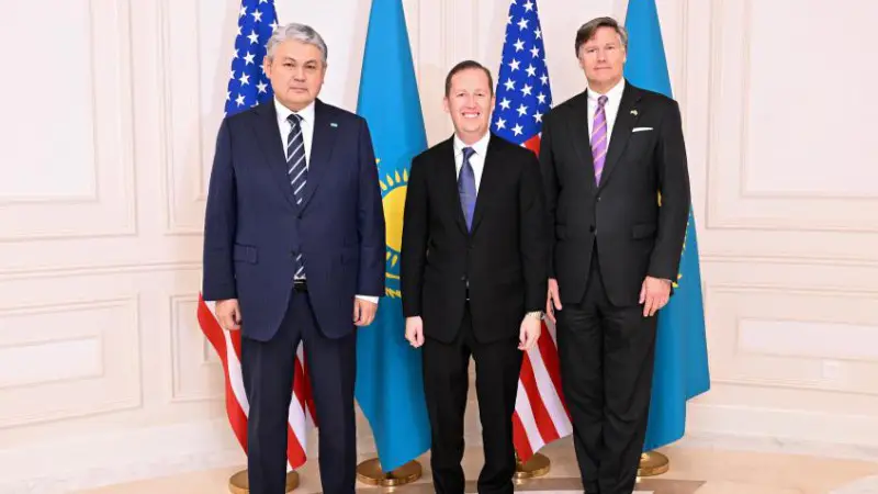 Кошербаев переговоры спецпосланником Трампа и заместителем Рубио, Министр иностранных дел Казахстана Актобе