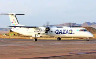 Самолет QazaqAir, выполнявший рейс Костанай - Астана, вернулся в аэропорт Костаная из-за технической неисправности