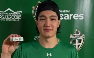 Казахстанец Алишер Саркенов забросил дебютную шайбу в WHL за 'Принс-Альберт Рейдерз'