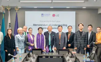 Сотрудничество LG Electronics и КИМЭП: Подписание меморандума о долгосрочном партнерстве