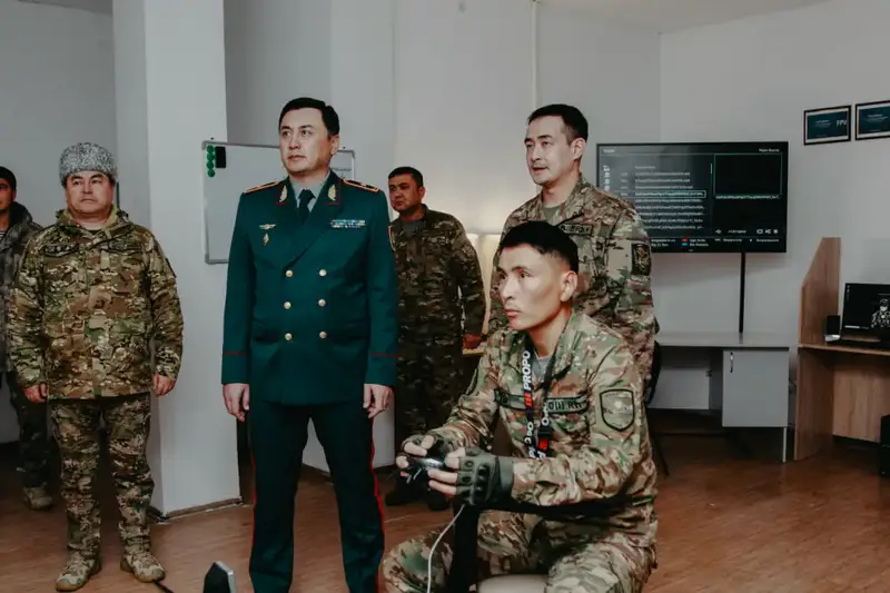 Курс подготовки операторов БПЛА для солдат в Национальной гвардии Актобе
