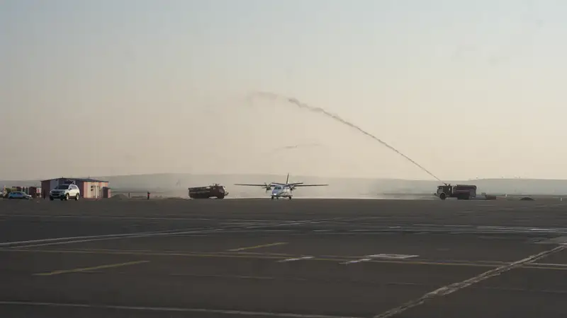 Шымкент получил третий самолёт L-410 для МЧС Актобе