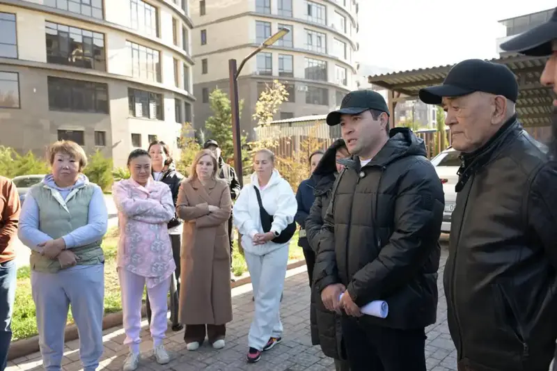 Жители ЖК «Сакура» высоко оценили улучшение теплоснабжения после визита акима Алматы Актобе