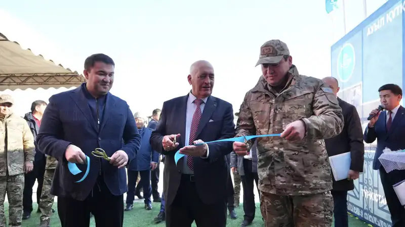 Открытие нового пожарного пункта в селе Карамурт: поддержка местного бизнеса и безопасность жителей Актобе