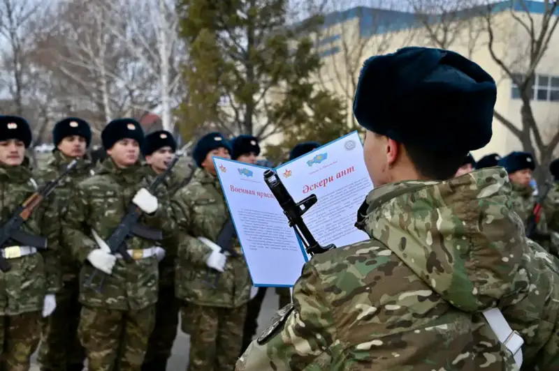 В Астане более 200 солдат принесли присягу на верность Родине (2)