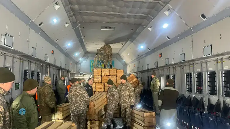 Гуманитарная помощь из Казахстана в Афганистане Актобе