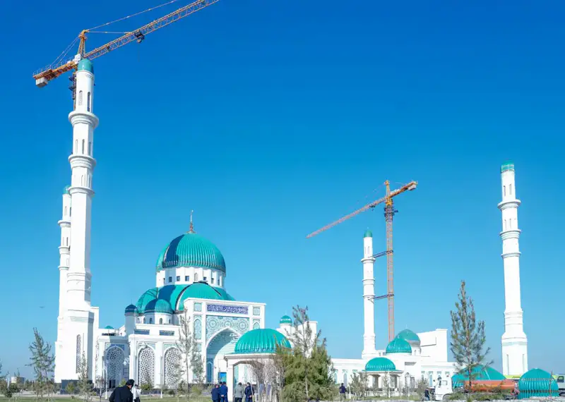 МЕЧЕТЬ НА 5000 МЕСТ ОТКРОЕТСЯ В ТУРКЕСТАНЕ В КОНЦЕ ГОДА (2)