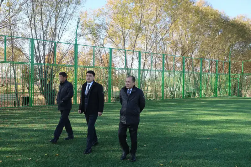 В Сарыагаше открыты новые спортивные объекты для местных жителей Актобе