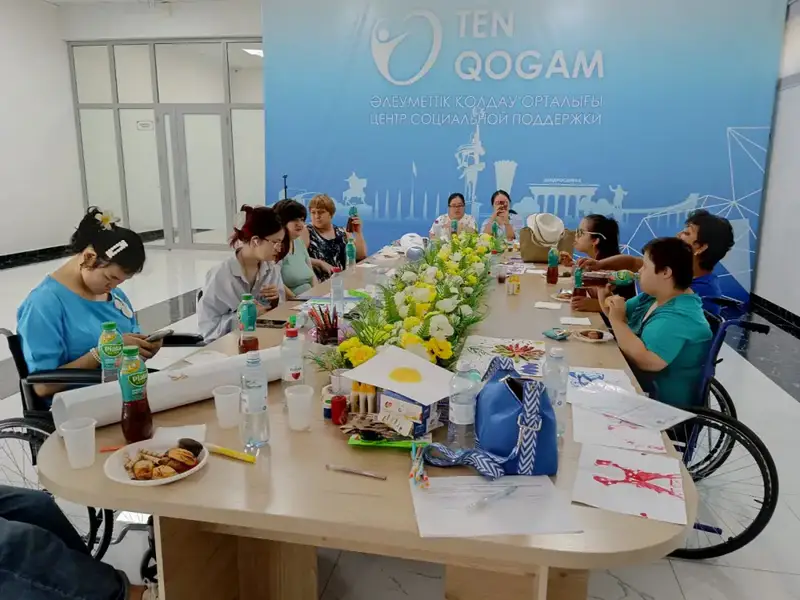 В городе прошел проект для людей с ограничениями Актобе