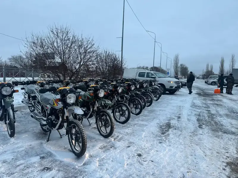 В регионе СКО обновлена техника для охраны лесов: закуплены 27 малых пожарных комплексов Актобе
