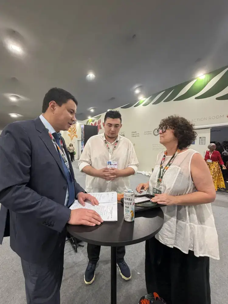 Встреча вице-министра экологии с главой CCAC по вопросам чистого воздуха и климата в Казахстане Актобе