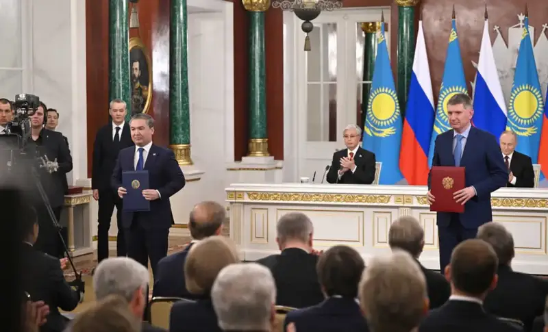 Казахстан и Россия подписали меморандум о развитии особых экономических зон в Москве Актобе