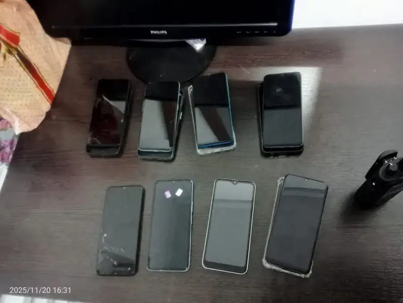 В Аршалах предотвращена попытка контрабанды телефонов Актобе
