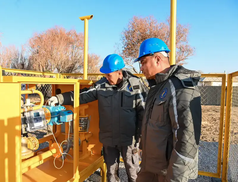 Природный газ подключен в селе Шаган Сырдарьинского района Актобе