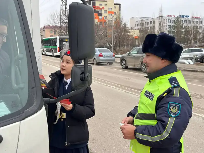 Юные инспекторы: Стражи порядка за рулем Актобе