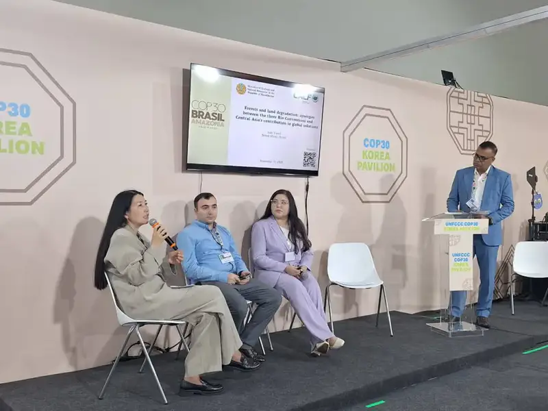 На COP30 в Белене обсудили восстановление лесов и синергию Рио-конвенций Актобе