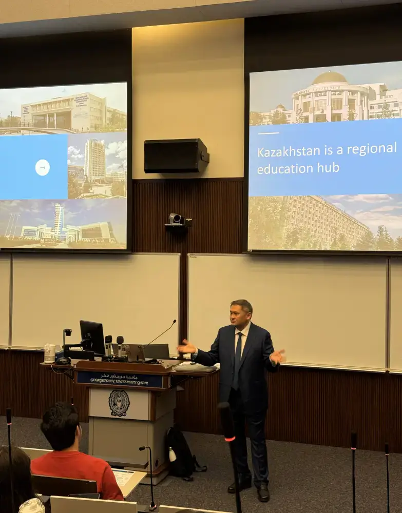 Казахстан презентует образовательные реформы на Всемирном саммите WISE 2025 в Катаре Актобе