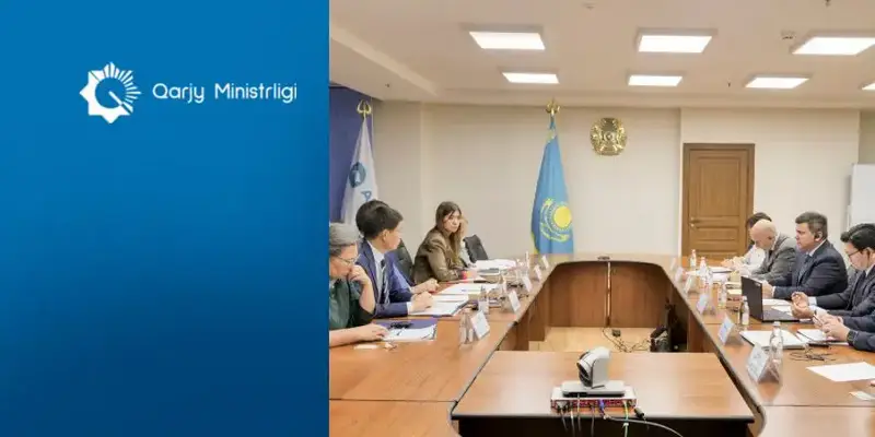 Вице-министр финансов РК Даурен Кенбеил обсуждает бюджетные планы с главой миссии МВФ Актобе