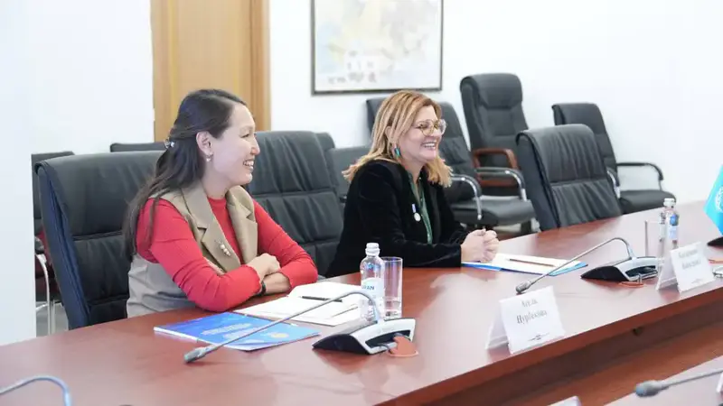 Министр экологии РК Е. Нысанбаев обсудил совместные проекты с Постоянным представителем ПРООН в Казахстане К. Вавьерниа Актобе