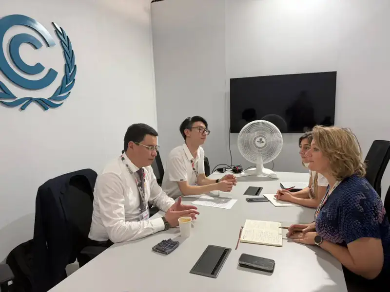 Вице-министр Мансур Ошурбаев встретился с Марией Мисовиковой на COP30 для обсуждения реализации Парижского соглашения Актобе
