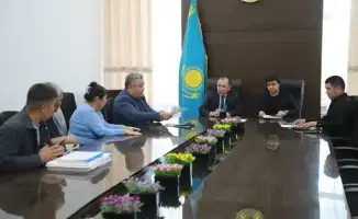 Строительство канализации в Сарыагашском районе установка труб и насосной станции