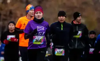 Дороги закрыты, но бегать можно! City Run в Алматы