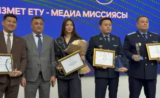 Динара Нургалиева награждена за высокий уровень профессионализма в МЧС Казахстана