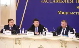 Обсуждение взаимодействия между Ассамблеей народа Казахстана и государственными органами в Мангистау