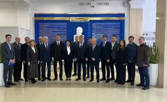 Подписание меморандума о сотрудничестве между Карагандинским техническим университетом и Комитетом промышленной безопасности МЧС РК
