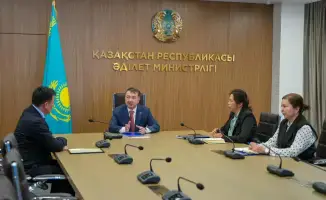 Смена председателя Республиканской коллегии адвокатов Мади Мырзагараев и встреча с Ерланом Сарсембаевым