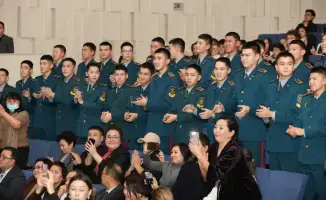 ТУРКЕСТАНЕЦ БЕКЗАТ ВЫСТУПИЛ В РЕСПУБЛИКАНСКОМ ПРОЕКТЕ "МЫҢ БАЛА"