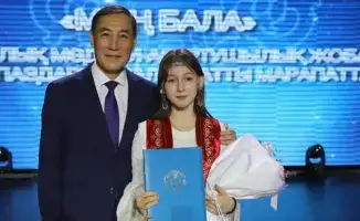 Яна Приб: звезда Нуринского района зажглась на республиканской сцене «Мың бала»