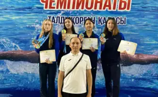 Девчонки из Жетісу: новые рекорды в воде!