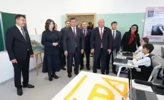 Открытие новой школы на 1500 мест в Кызылорде в рамках проекта Келешек мектептері