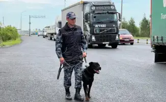 В Астане служебная собака обнаружила гашиш в автомобиле, задержан 33-летний подозреваемый