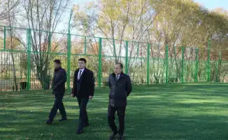 В Сарыагаше открыты новые спортивные объекты для местных жителей