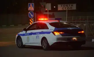 Патруль полиции задержал 16-летнего водителя в Талдыкоргане после попытки скрыться
