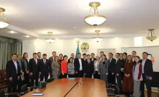 лекция о статистических данных для слушателей Национальной школы государственной политики Бюро национальной статистики