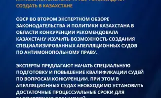 Ужесточение антимонопольного регулирования в Казахстане: последствия для бизнеса и правоприменения